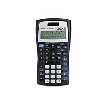 【中古】TI-30X IIS 1価関数計算器 10桁LCD 2個ユニット売りわたす