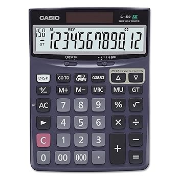 【中古】カシオ DJ120D 計算器
