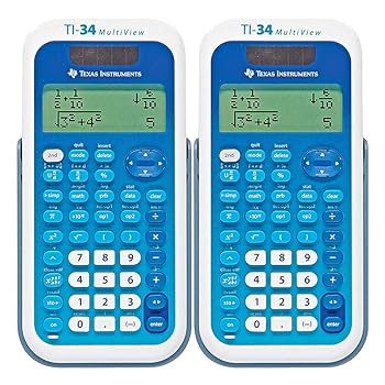 【中古】Texas Instruments (34MV/TBL/1L1) TI-34 MultiView Scientific Calculator