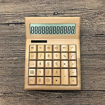 【中古】電卓 電卓ファッションクリエイティブデュアルパワーコンピュータ太陽ギフトの計算 商人の計算に適しています (色 : Gold, Size : 17.5x13.5cm)｜AJIMURA-SHOP