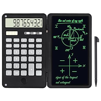 【中古】【未当て嵌める】Sarsumir 計算器 6in LCD 取りくずす能力のある ライティングタブレット 12桁 判定基準計算器 ソーラー\u0026蓄電池 デュアル力強さ 携帯型 第一義的 計算器