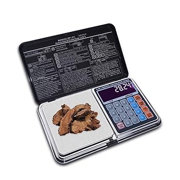 【中古】キッチンスケール パーム電卓、6 in 1 多機能デジタルスケール電子、100g/200g/300g/500g/1000g 重量バランス電卓デザイン 台所用品 (Color : 0.|AJIMURA-SHOP