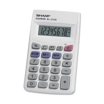 【中古】【未当て嵌める】計算器ハンドヘルド 8DGT 日用品雑貨・文房具・手芸-その他