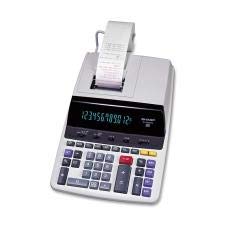 【中古】【未使用】シャープ EL2630PIII 12桁 商業用印刷電卓 12文字 蛍光 電源アダプター