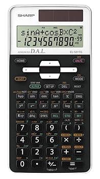 【中古】【未使用】シャープsh-el531tgwh Scientific Calculator