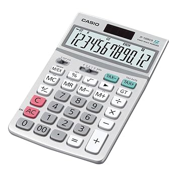 【中古】カシオ ECO デスクトップ 12桁 ディスプレイ 電卓