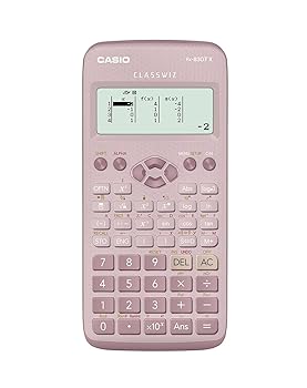 【中古】Casio FX-83GTX 関数電卓 ピンク｜AJIMURA-SHOP