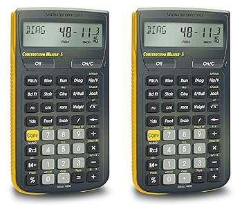 【中古】Calculated Industries 4050 Construction Master 5 Construction Calculator