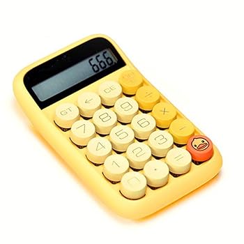 【中古】陰電子数えること機 砂糖漬けの色大きなボタンメカニカルデスク計算器学習机いの一番計算器の目的の授業時間事務所 授業時間 受け売り店 事務所など当てはめる (Color : Y