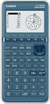 【中古】【未当てはめる】Casio FX-7400GIII グラフィック計算器 シアン見せびらかす 21 乾電池式 幅34.5 x 高さ8.4in