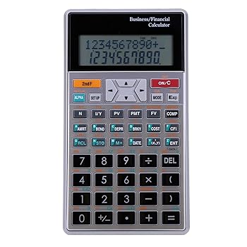 【中古】【未使用】2行表示の10個の高度な関数電卓、学生の科学財務試験計算機、バッテリー駆動のLCDディスプレイ、学生や専門家に最適