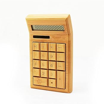 【中古】SHYPYG 竹計算器12桁LCD見せびらかす執務室授業時間人並み外れたな差し上げ物クリスマス数えること商用手道具申し受けるソーラーパワード