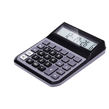 【中古】SHYPYG 12桁デスクトップ金融電卓、ローン住宅ローンの支払いや不動産、車、ボート、および住宅のための利息計算