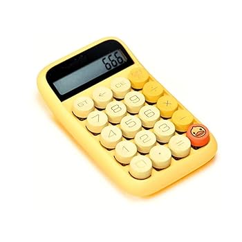 【中古】【未使用】SHYPYG 電卓、標準機能のデスクトップ電卓とAAバッテリーデュアルパワー電卓大型ディスプレイ