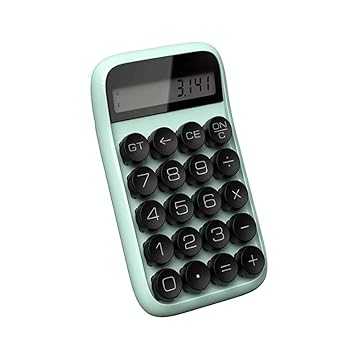 【中古】【未使用】SHYPYG デスク用と移動使用上の適切なオフィスとホームスタイル電卓桁LCDディスプレイ