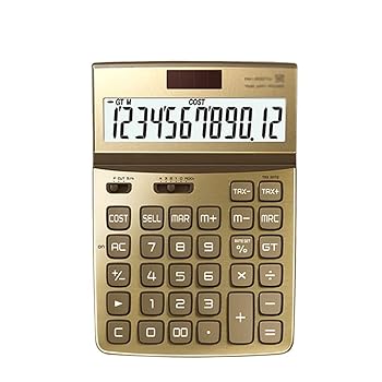 【中古】【未当て嵌める】SHYPYG 12桁の数えること機ピアノペイントパネルオフィスファイナンスソーラーコンピューターファッショナブルな好いたらしいな執務室文房具設備 (Color : C,