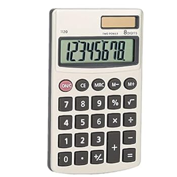 【中古】【未使用】ミニ電卓 メタルポケット電卓 8桁カバー バッテリー&ソーラー デュアルパワー ハンドキャリー ビジネス オフィス ステーショナリー (色 : A, サ 55,695円
