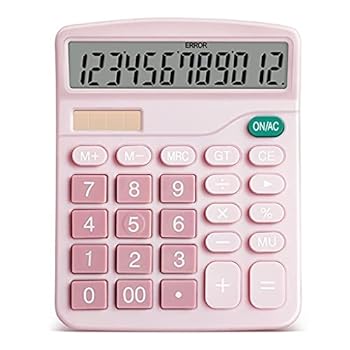 【中古】【未使用】デジタル関数電卓12桁卓上ソーラー電卓金融ビジネス会計ツール (Color : B)｜AJIMURA-SHOP