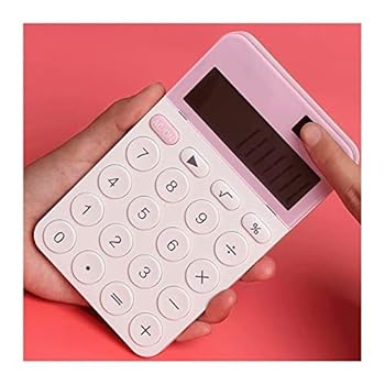 【中古】電卓学校科学、大型LCDディスプレイと敏感なボタンを備えた電卓12桁、ソーラーとバッテリーのデュアルパワー、オフィス、家庭、学校の標準機能|AJIMURA-SHOP