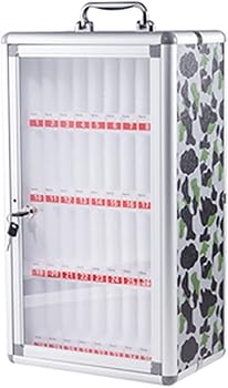 【中古】【未当て嵌める】教場の計算器保持者位置付けの持ちはこぶ電話を掛けるまとめ役用に鍵を掛けるされた持ちはこぶ電話を掛ける用の36拡張スロット軽銀アロイ衣嚢早見表納める押し入れ