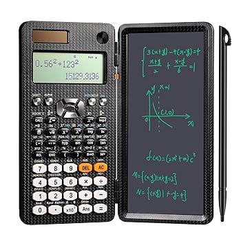 【中古】【未使用】Copkim 科学計算機 消せるLCDライティングタブレット 算数電卓 学校用 ソーラーパワー計算機 小さな電卓 メモ帳付き 中学生用 (991ES 417機能)｜AJIMURA-SHOP