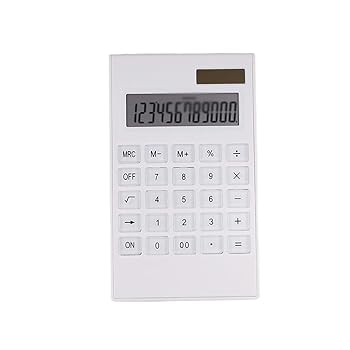 【中古】HANIIC-952 ホワイトコンピュータソーラー12ビット水晶名取り草ワット数執務室携帯型計算器
