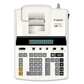 【中古】【未使用】Canon CNMCP1213DIII CP1213DIII デスクトップ印刷電卓