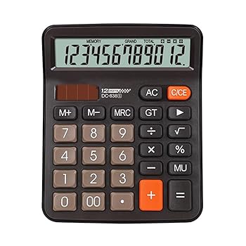 【中古】HANIIC-952 計算器ソーラー 12 ビット大画面デュアルワット数電子計算機卸売執務室専用