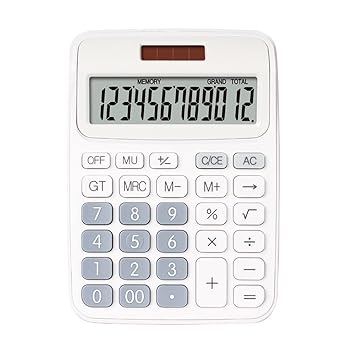 【中古】HANIIC-952 金融電卓ギフト ソーラー 12 ビット ワイドスクリーン マカロン コンピューター