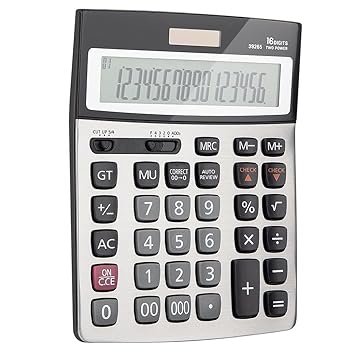 【中古】【未使用】HANIIC-952 電卓16桁の金属ユニバーサルプログラマ120ステップデュアルパワーソーラーオフィスファイナンスデスクトップ計算機を確認する