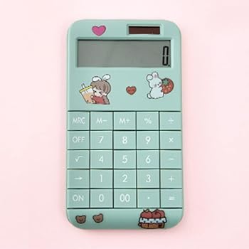 【中古】HANIIC-952 かわいい漫画計算機ファッション学生ポータブル電卓(B)｜AJIMURA-SHOP