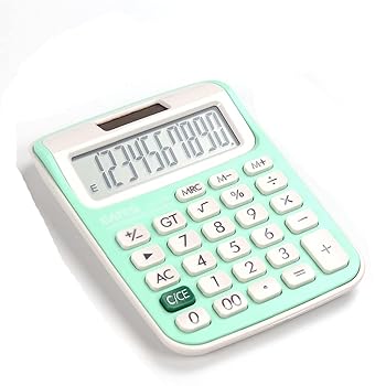【中古】【未使用】HANIIC-952 10桁のデスク電卓大ボタン金融事業会計ツールボタンランヤードでポータブル(C)