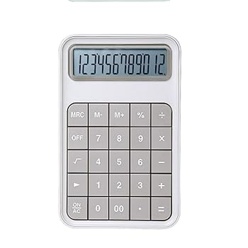 【中古】【未使用】HANIIC-952 12桁のデスク電卓大ボタンかわいいキャンディーカラー金融ビジネス会計ツールビッグボタンバッテリー(C)|AJIMURA-SHOP
