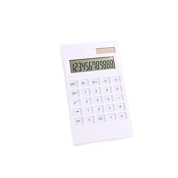 【中古】HANIIC-952 白12個のデジタル計算器水晶名取り草お日さま独居室のデュアルパワーオフィス設備