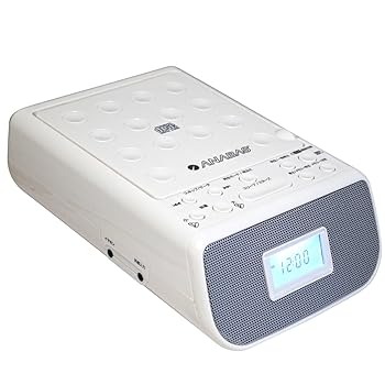 ColumbiaのANABASオーディオ CDクロックラジオシステNCA-100 ANABAS CD