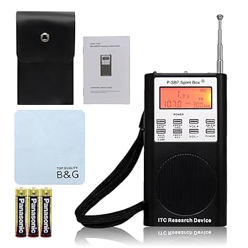 【中古】【超常現象ヲ体感セヨ】 霊界ラジオ Spirit Box SB7 スピリットボックス ゴーストハンティング用 ?P-SB7-REV7 EVP FM+AM 内蔵スピーカー付き 幽