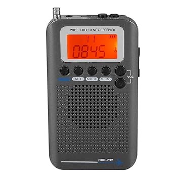 【中古】Wendry AM FM ポータブルラジオ受信機 航空機バンドラジオレシーバー ポータブルポケットラジオ VHFポータブルフルバンドラジオレコーダー 4つの