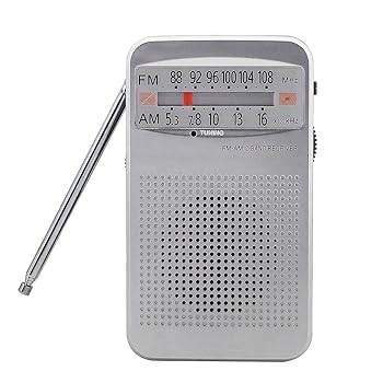 【中古】【未当てはめる】Homicial AM/FM隠しトランジスタラジオ イヤホンソケット付き添い人 蓄電池式携帯型ラジオ受信機 素晴らしいの傍受 年長命 内蔵金棒引き