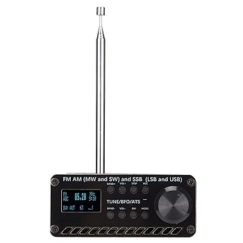 【中古】【未使用】フルバンドラジオ受信機、DSPデジタルデコード多重化FMステレオポータブルラジオ2000mAhリチウム電池アルミニウム合金BFO制御高感度世界的な受信｜AJIMURA-SHOP