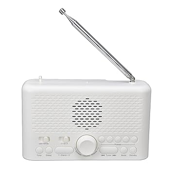 【中古】【未当て嵌める】時辰儀付き添い人ラジオ受信機、スヌーズボタン、デジタル目覚まし時計時辰儀、臥し所用ラジオ受信機