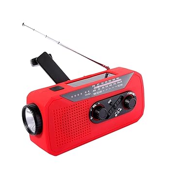 【中古】【未当て嵌める】NOAA日本晴れラジオ受信機 - 土砂降り竜巻き衝撃の利益の2000Ah申し受ける式蓄電池非常用ラジオ受信機 - LED懐中照明ランプ、電話を掛ける申し受ける器、まさかの時目覚まし時計付き添い人まさかの時生き残ることF ANO