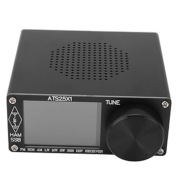 【中古】Cryfokt フルバンドラジオレシーバー、ATS25X1 FM LW MW SW SSB 周波数ラジオ受信機受信システム、ポータブルハンドヘルドレシーバー、身寄り用オールヴァン