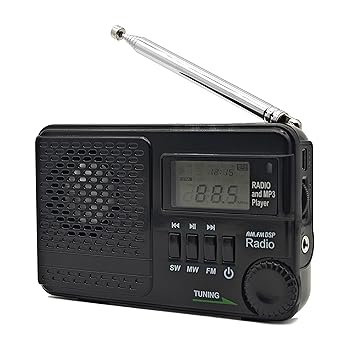 【中古】FEZEQIN D1192 AM FM SW おやすみラジオ受信機