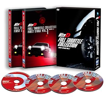 【中古】【未使用】頭文字[イニシャル]D フルスロットル・コレクション -First Stage Vol.1-(CD付き) [DVD]｜AJIMURA-SHOP