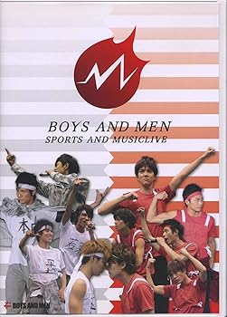 【中古】【未使用】BOYS AND MEN SPORTS AND MUSICLIVE