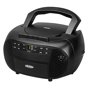 【中古】Jensen CD-550 ポータブルステレオコンパクトディスクカセットレコーダー AM/FMラジオ付き｜AJIMURA-SHOP