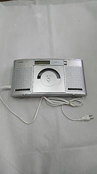 【中古】TOSHIBA SD/CDラジオ受信機 CUTEBEAT しろがね色 TY-SDX50(S)