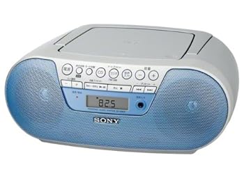 【中古】SONY CDラジオ受信機 S10CP 青み ZS-S10CP/L
