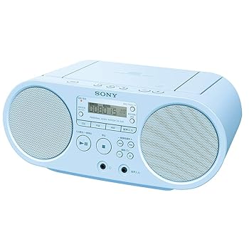 【中古】ソニー CDラジオ ZS-S40 : FM/AM/ワイドFM対応 ブルー ZS-S40 L|AJIMURA-SHOP