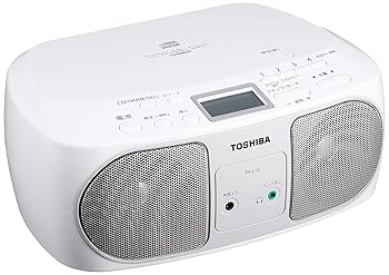 【中古】東芝 CDラジオ TY-C15 (S) AUX シルバー